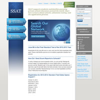 SSAT公式ウェブサイト